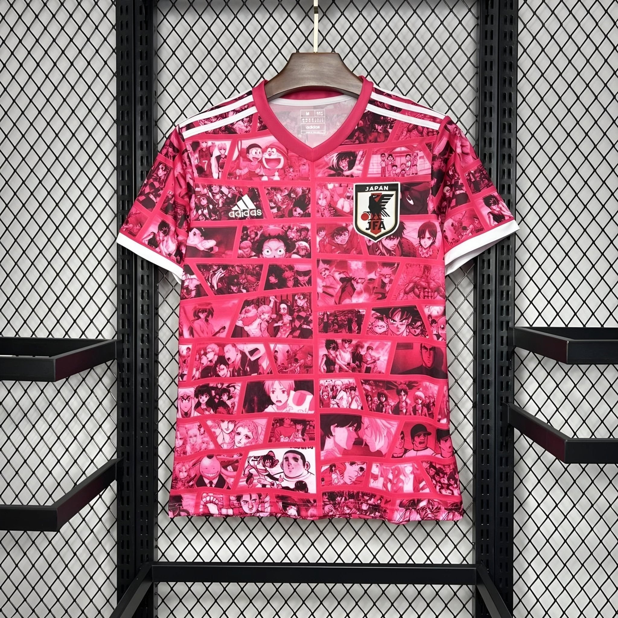 Maglietta rosa speciale anime Giappone ×