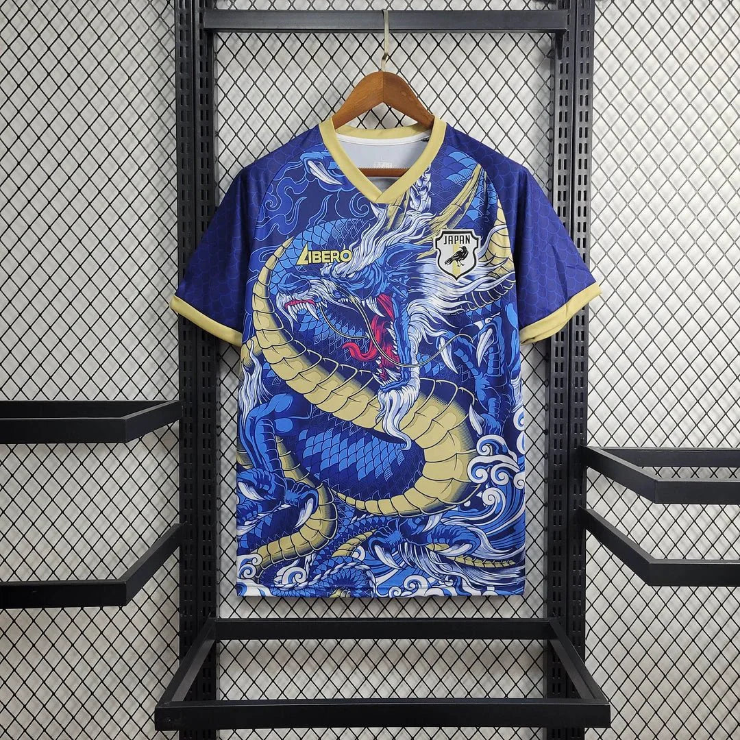 Maglietta speciale Giappone × Drago Blu
