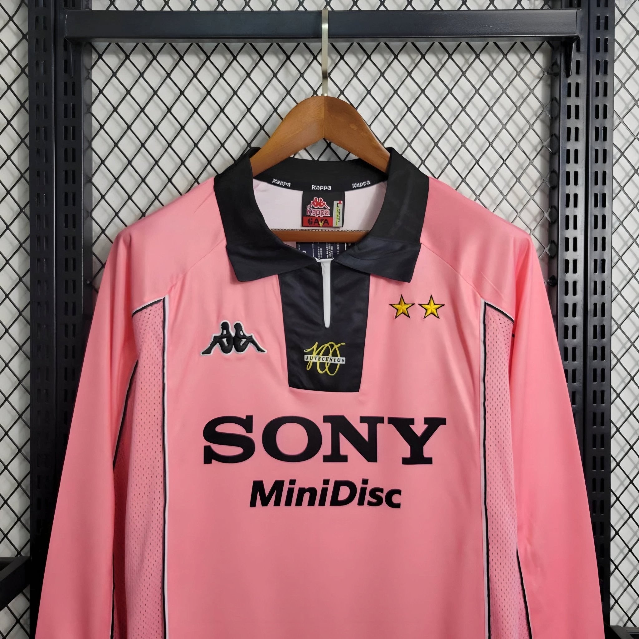 Maglia da trasferta a maniche lunghe Juventus 97/98 Centenario