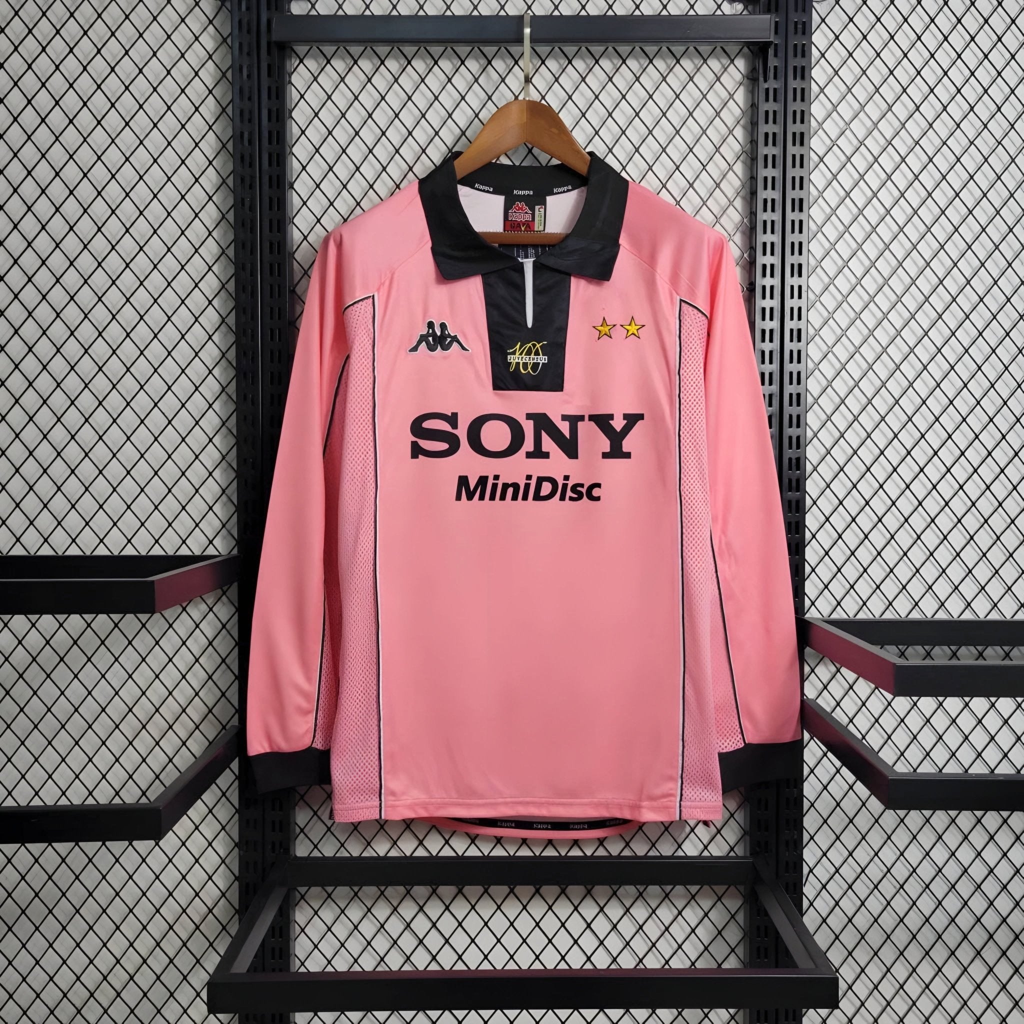 Maglia da trasferta a maniche lunghe Juventus 97/98 Centenario