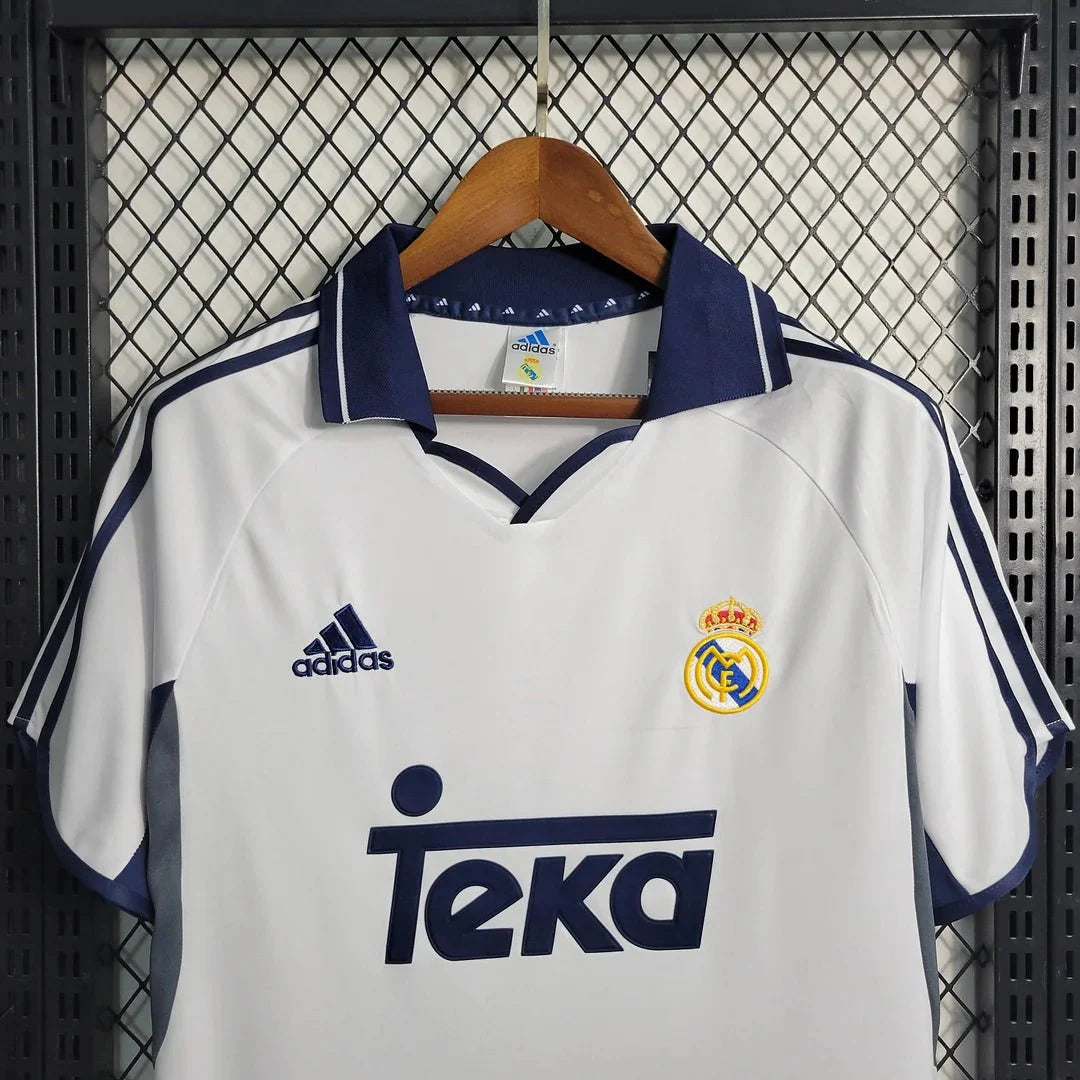 Maglia casalinga del Real Madrid 00/01