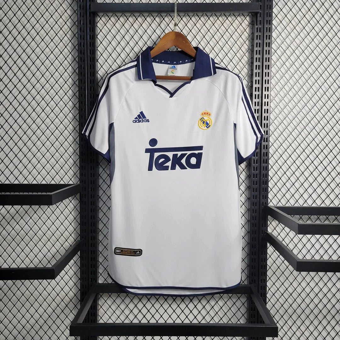 Maglia casalinga del Real Madrid 00/01