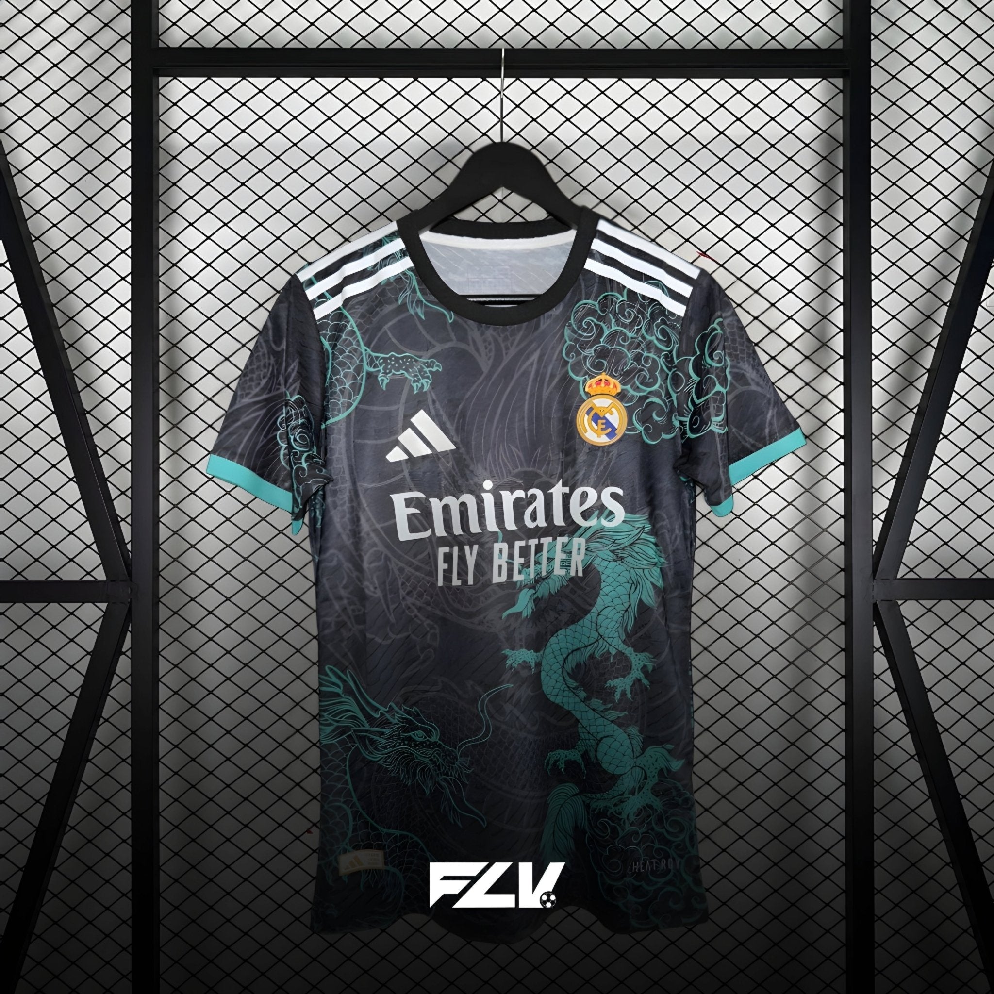 Maglia speciale "Drago Smeraldo" del Real Madrid 25/26
